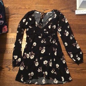 Flower patterned dress